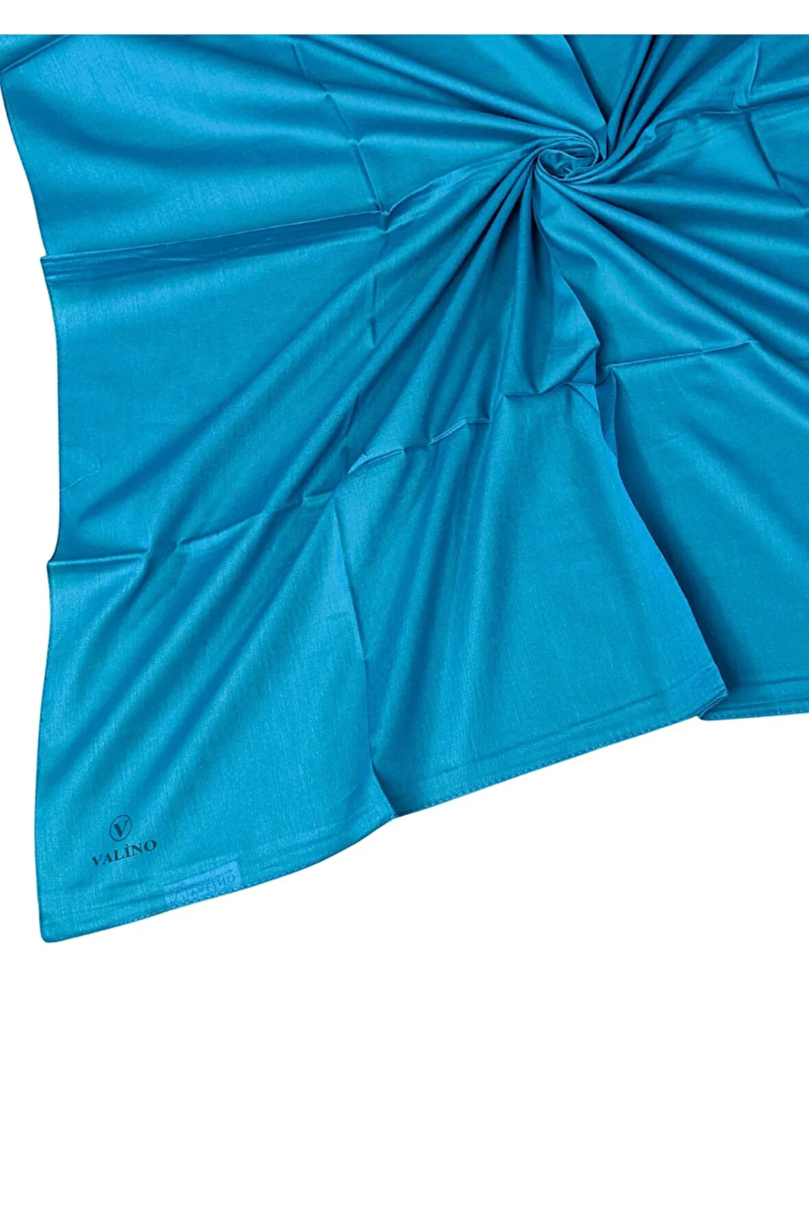 Valino Organik Pamuk Düz Renk Eşarp 100x100 cm - Doğal ve Nefes Alabilen Kumaş