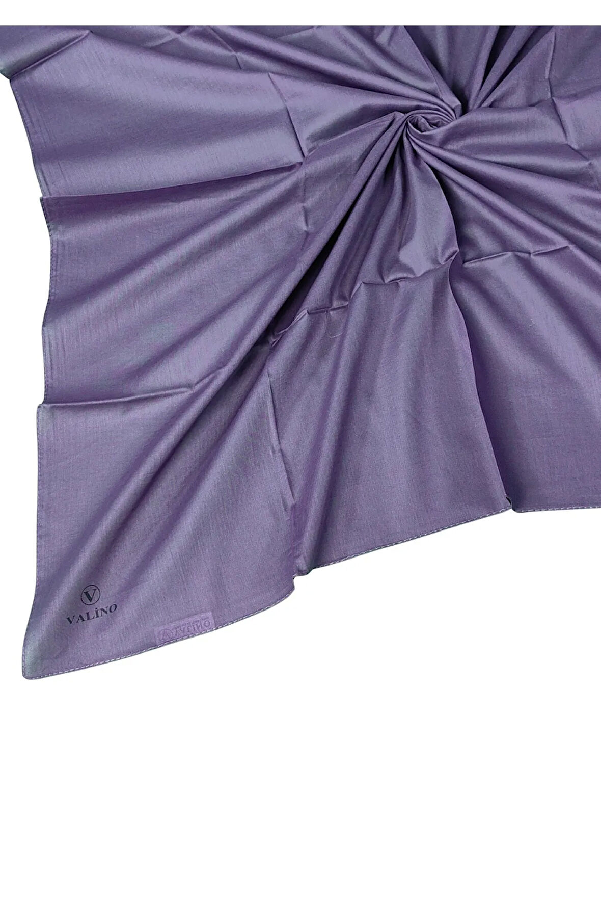 Valino Organik Pamuk Düz Renk Eşarp 100x100 cm - Doğal ve Nefes Alabilen Kumaş