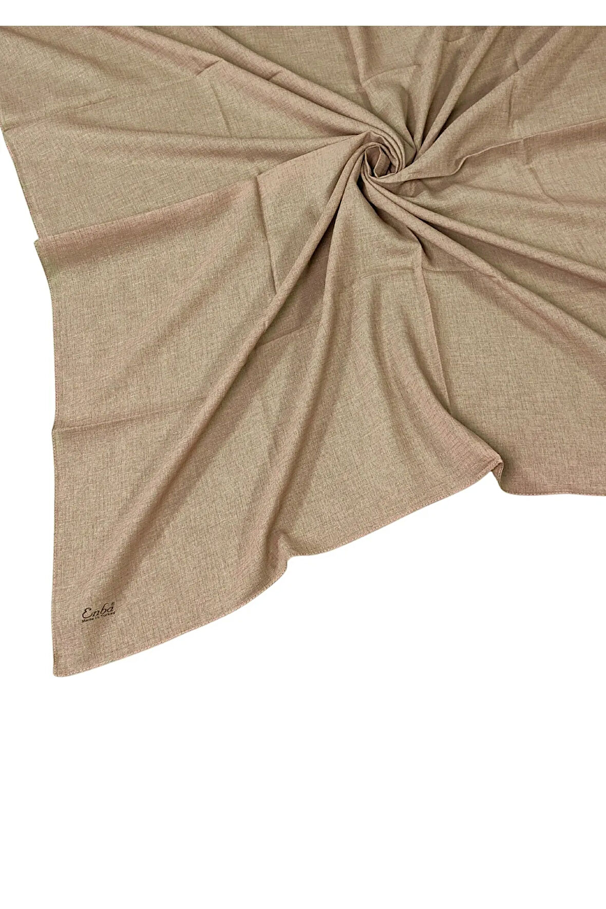 Enba Pamuklu Şifon Düz Renk Eşarp 100x100 cm – Şık ve Hafif Tasarım