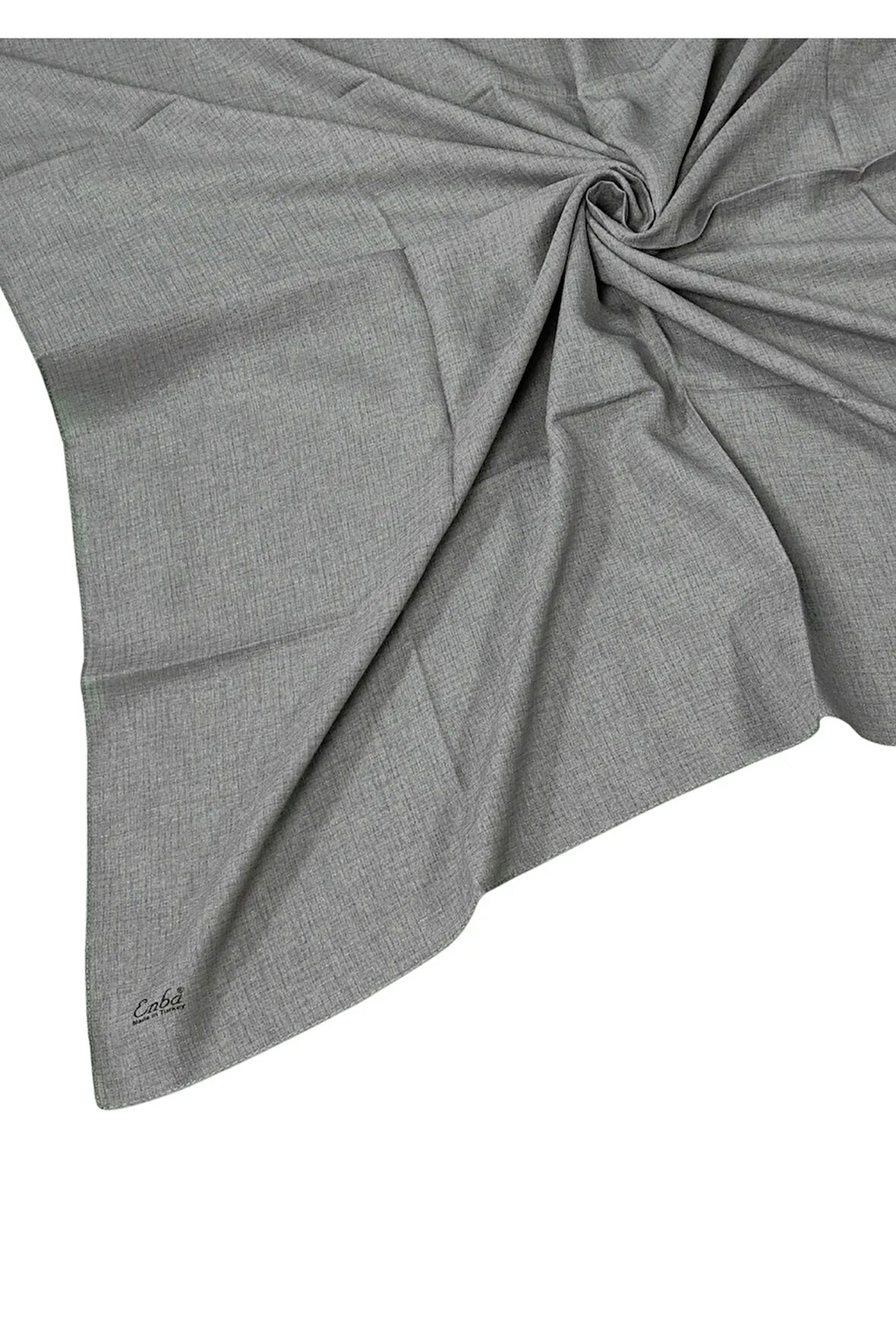 Enba Pamuklu Şifon Düz Renk Eşarp 100x100 cm – Şık ve Hafif Tasarım