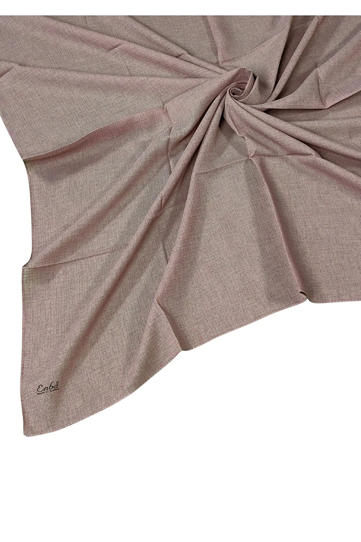 Enba Pamuklu Şifon Düz Renk Eşarp 100x100 cm – Şık ve Hafif Tasarım