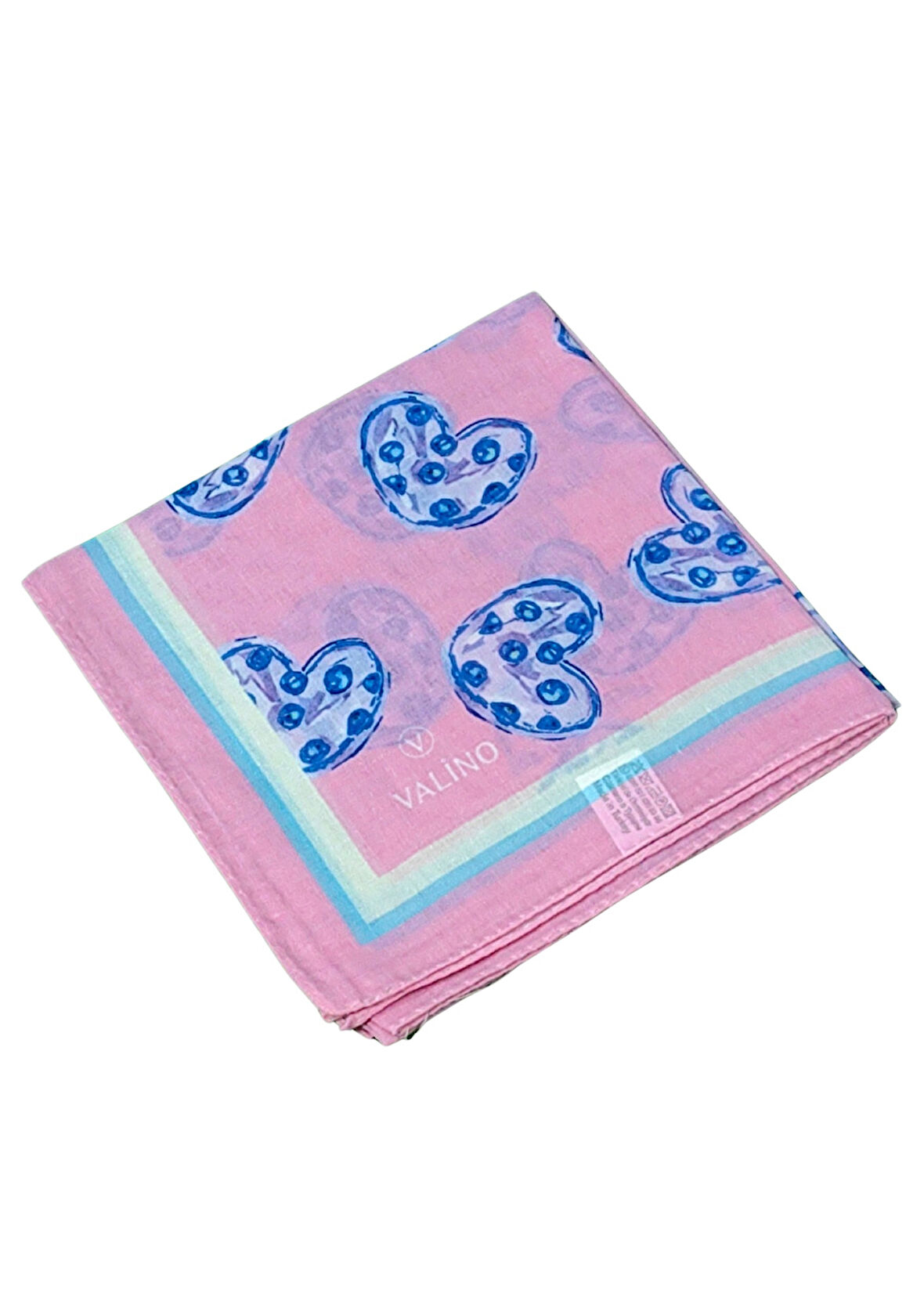 Valino Soft Pamuk Çocuk Desenli Eşarp 70x70 cm