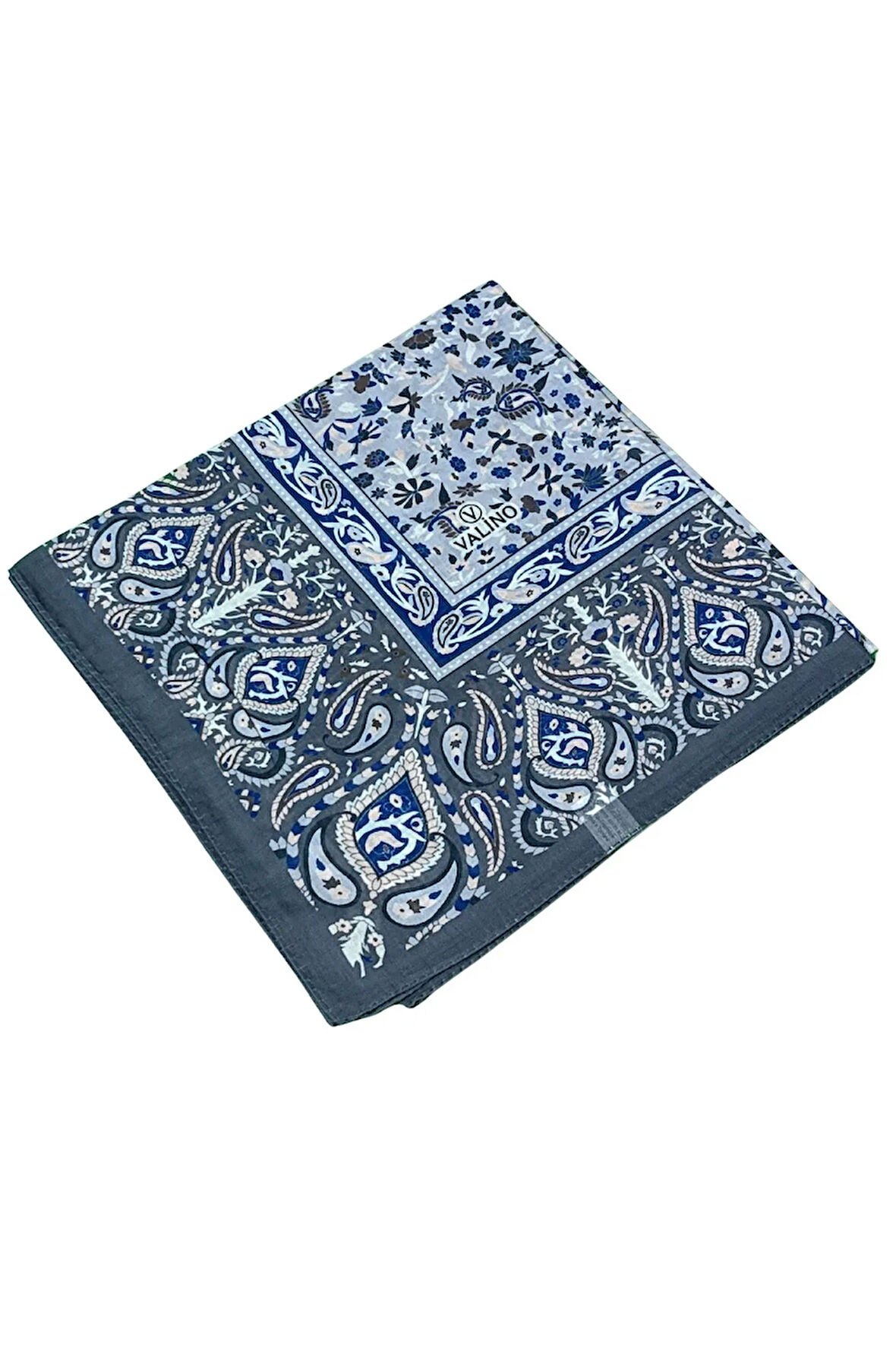 Mısırlı Eşarpları Büyük Boy Etnik Desenli Eşarp 120x120 cm