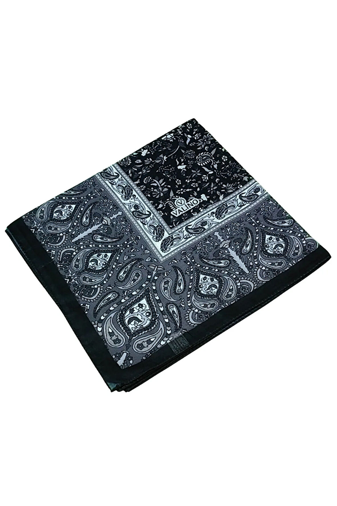 Mısırlı Eşarpları Büyük Boy Etnik Desenli Eşarp 120x120 cm