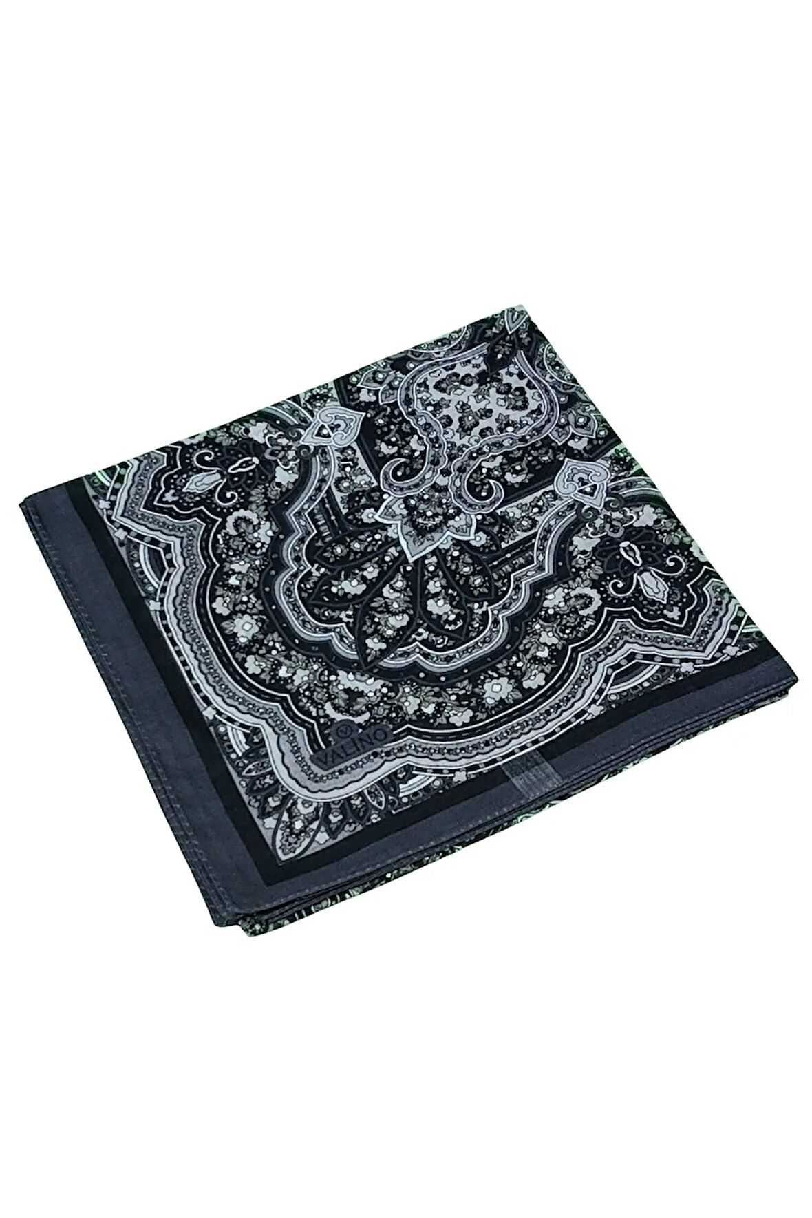 Mısırlı Eşarpları Büyük Boy Etnik Desenli Eşarp 120x120 cm