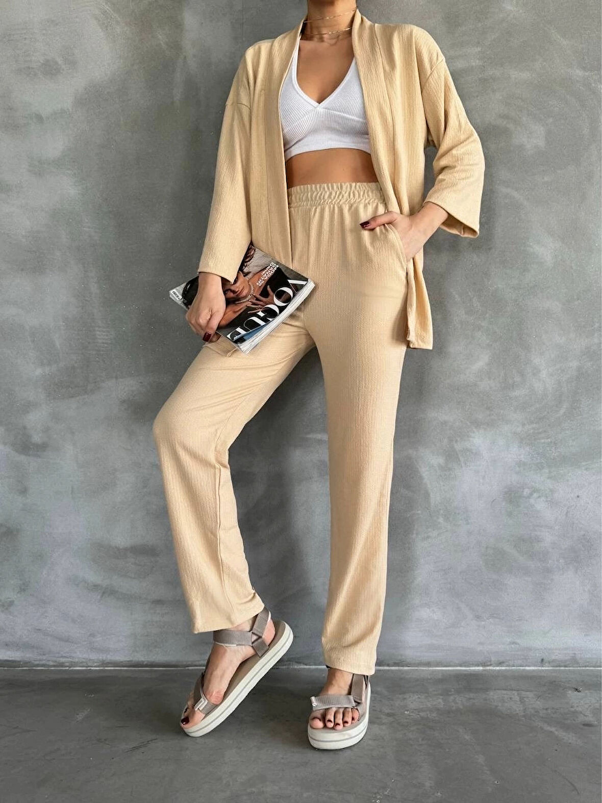 BİÇOMİ Bürümcük kumaş yakım