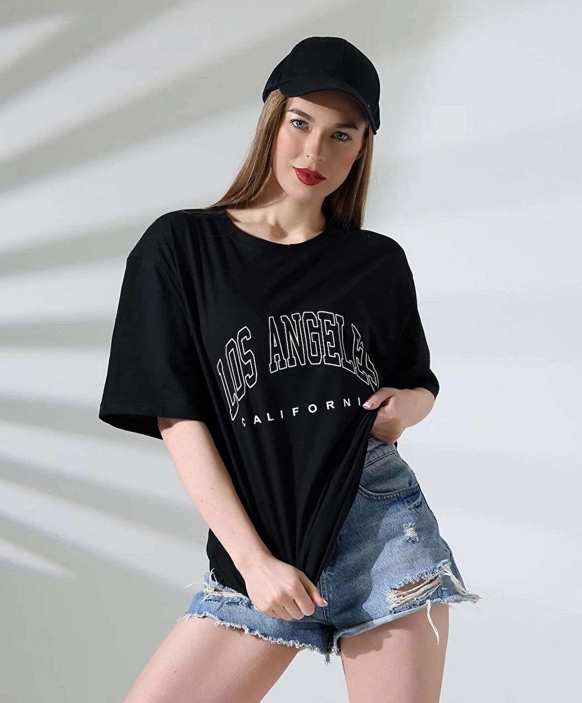 BİÇOMİ Angeles baskılı tişört