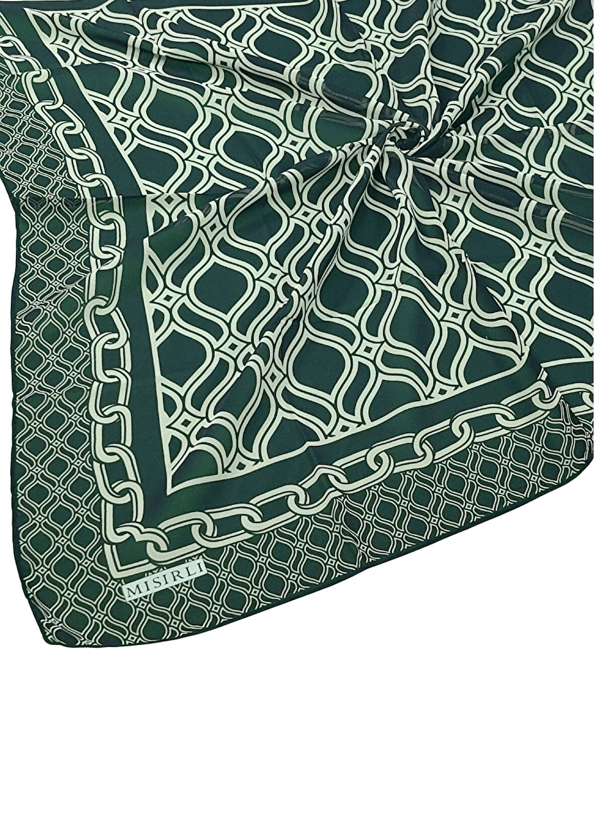 Mısırlı Eşarpları Emprime Krep Desenli Eşarp