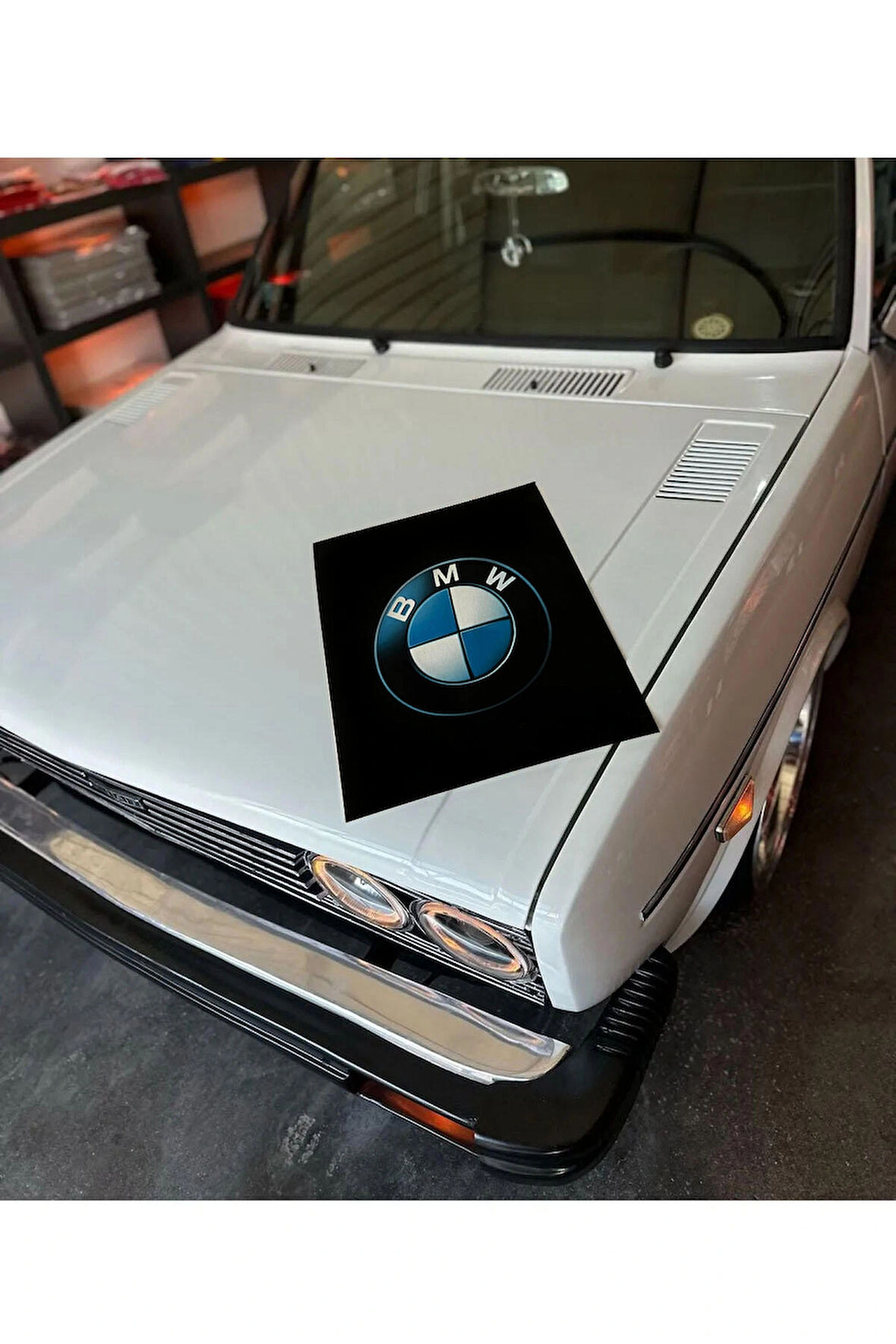 BMW KAĞIT OTO PASPAS 230 gr. PARLAK SELEFONLU 35X50 cm 50 ADET