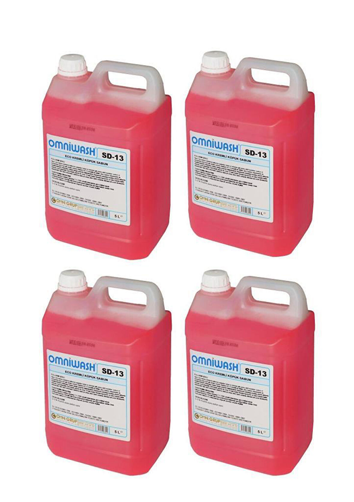 Omniwash SD-13 5000ml Eco Hijyenik Köpük Sıvı El Sabunu 4 Adet