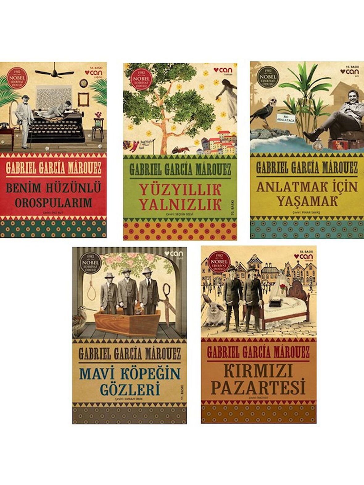 Gabriel Garcia Marquez Seti - 5 Kitap