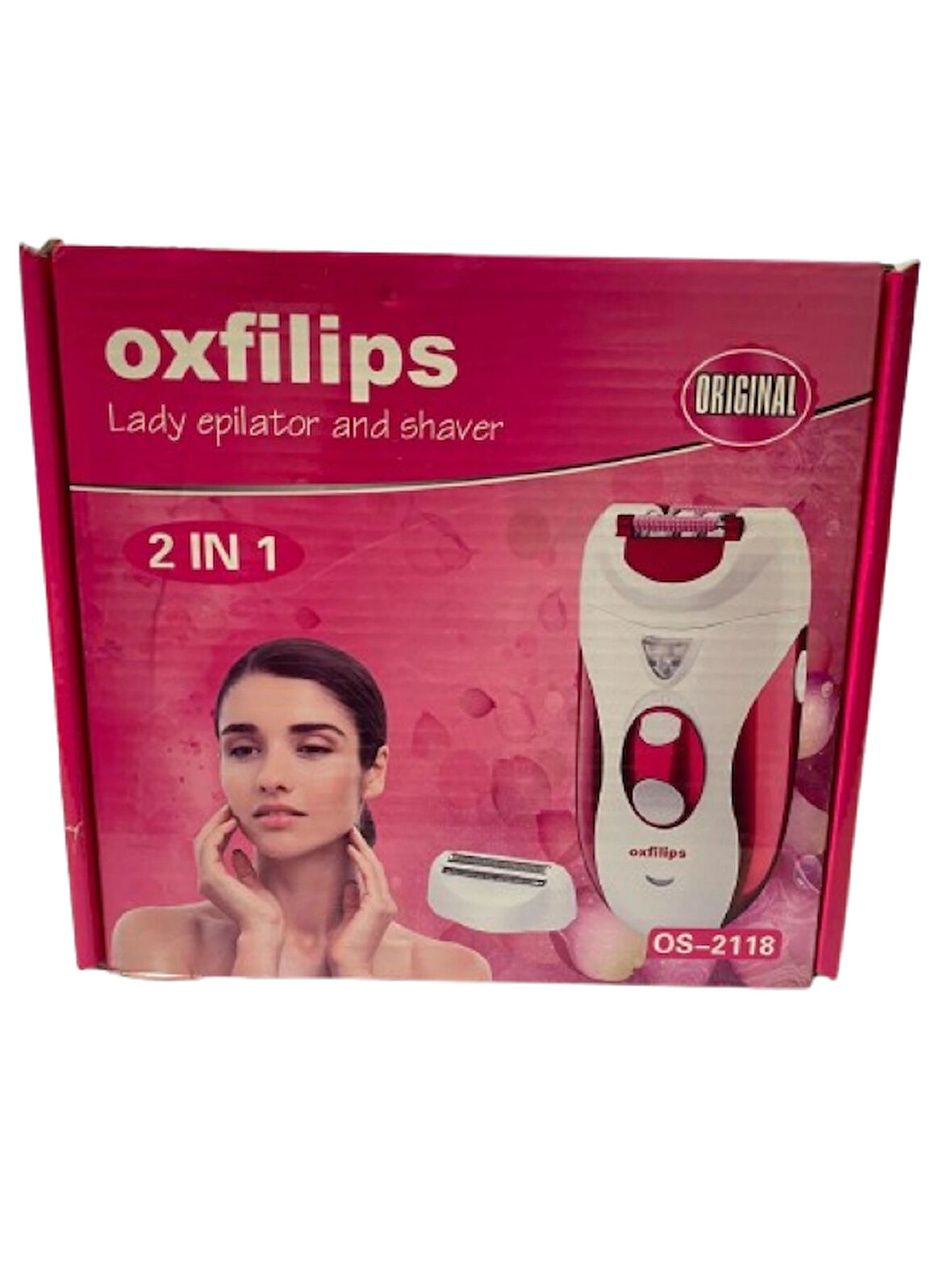 Oxfilips OS-2118 2in1 Şarjlı Epilasyon Cihazı – Epilatör