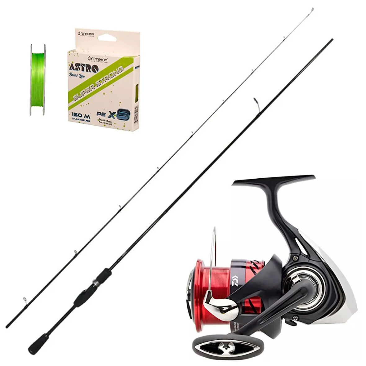 Fujin Sniper 230cm 06-8gr  - Daiwa Ninja 23LT 1000 LRF Olta Seti