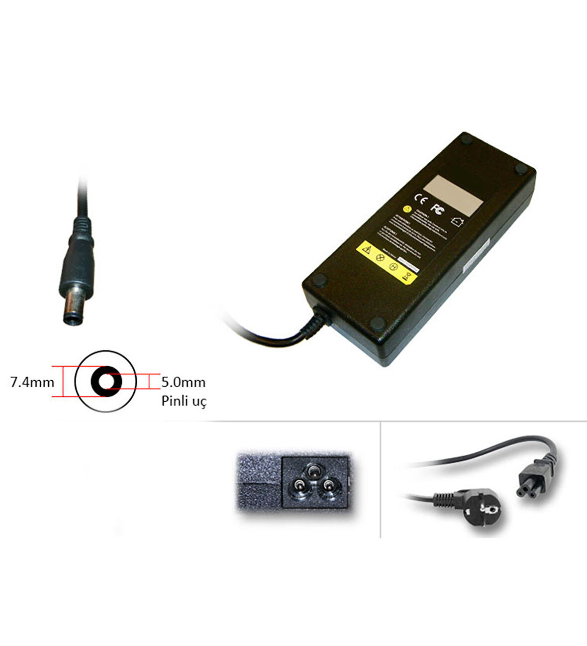 Dell Inspiron 15 Gaming 7577 Notebook Adaptör Laptop Şarj 130w