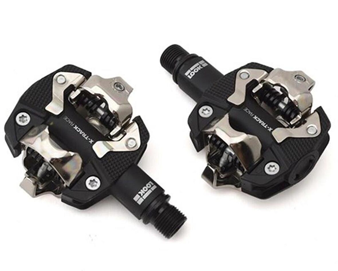 Look X-Track Mtb Pedal Siyah SPD AYAKKABI PEDALI LOOK X-TRACK KAL DAHİL