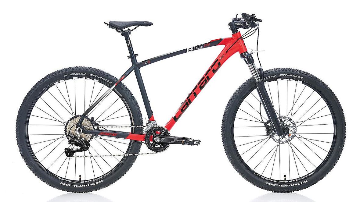 Carraro Big 2720 27.5" Jant 44 CM 20 Vites Deore SET Dağ Bisikleti Kırmızı Siyah
