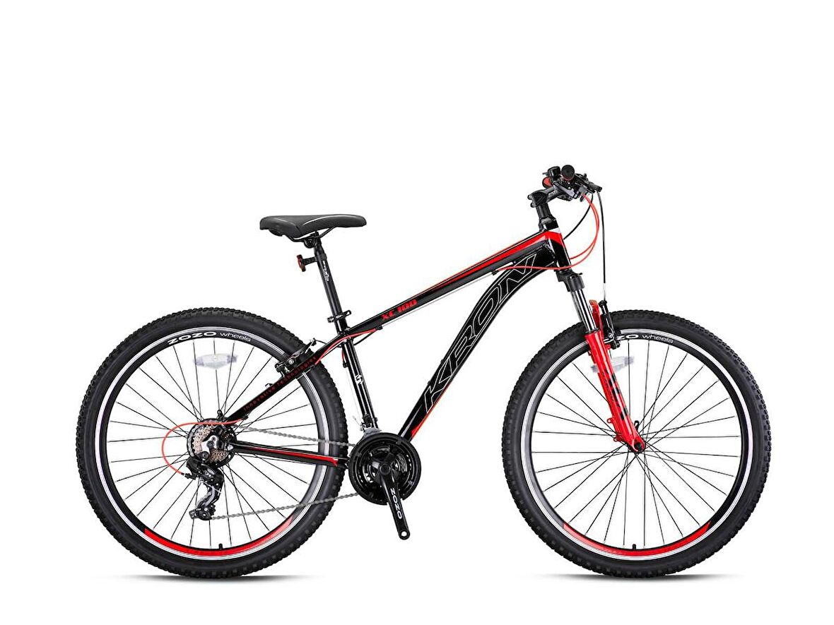 Kron XC 100 26 Jant V-Fren 21 Vites 15 Kadro Dağ Bisikleti Siyah Kırmızı
