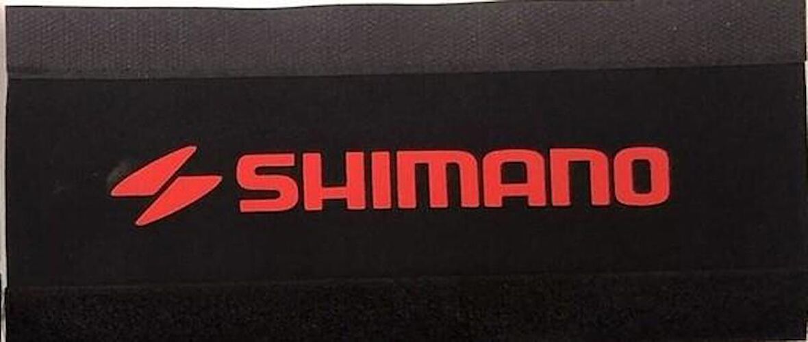 Shimano Bisiklet Reflektörlü Kadro Koruyucu ve Zincir Koruyucu Kırmızı Kadro Koruma kılıfı