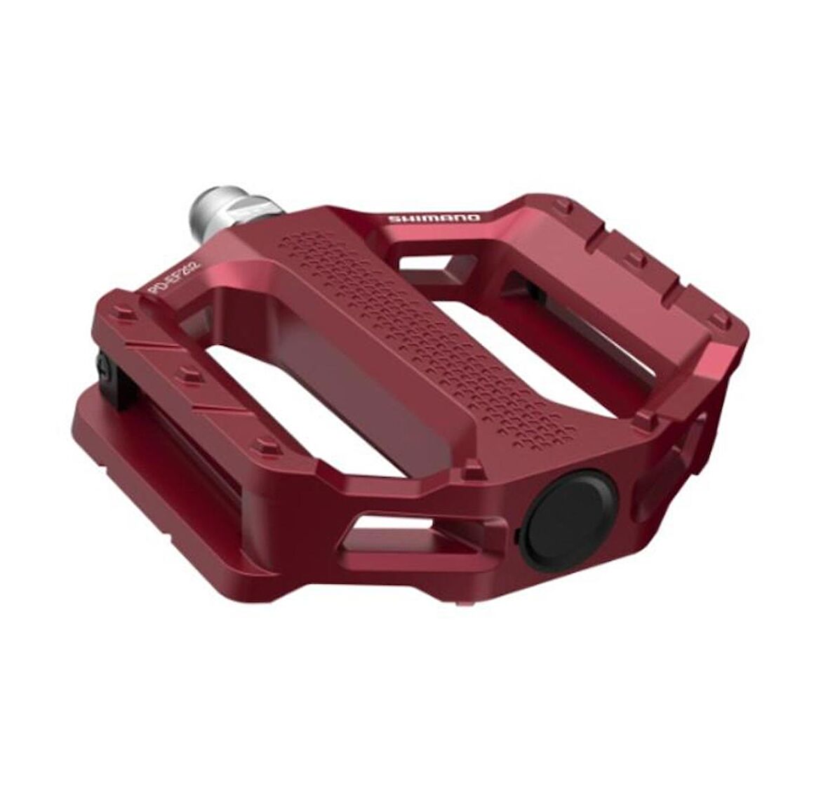 Shimano Bisiklet Platform Pedal  Alüminyum PD-EF202 Kırmızı Rulmanlı Bmx Freeride Pedal