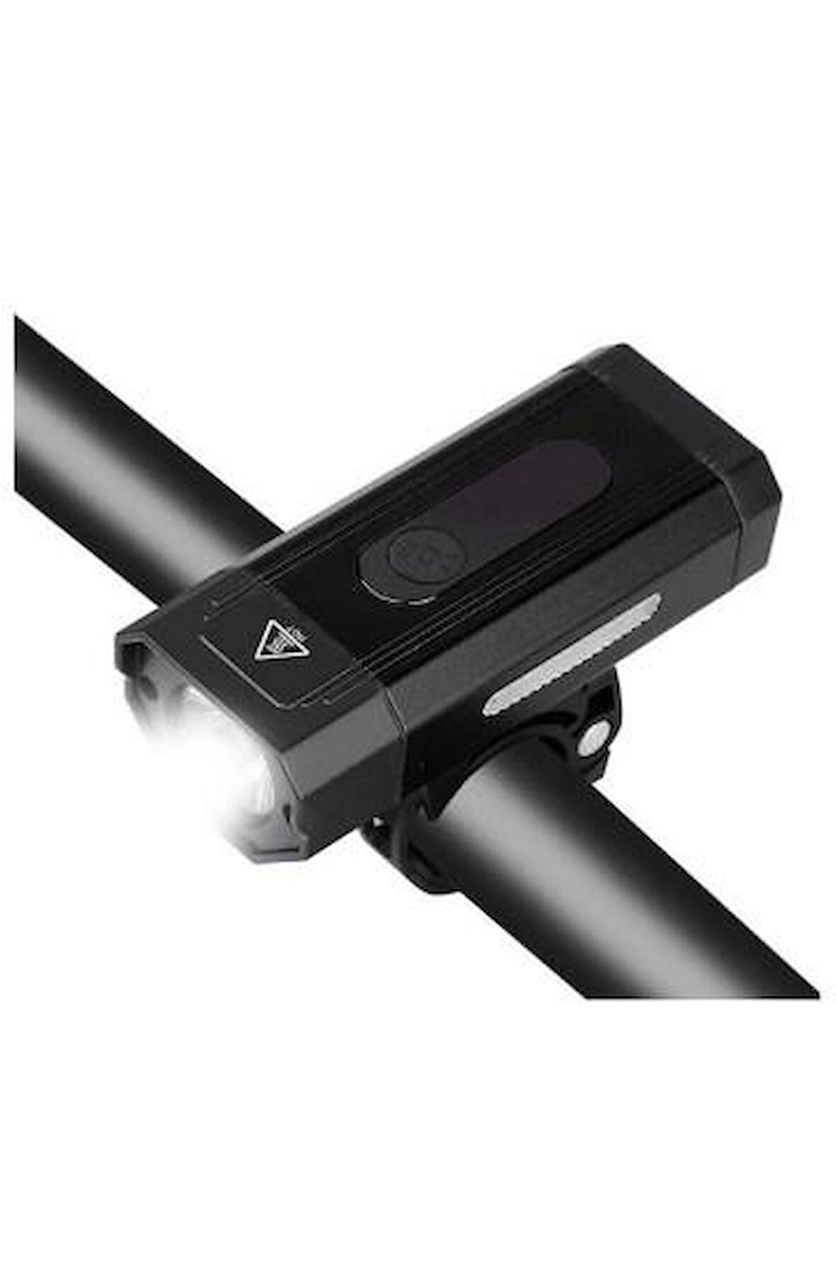 XBYC 6127 800 Lümen Bisiklet Ön Lamba Far Aydınlatma Usb Şarjlı Siyah