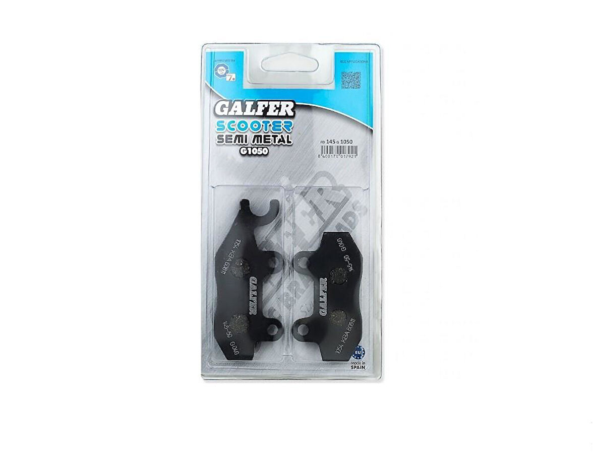 Galfer FD145G1050 Motosiklet Ön Fren Balatası Disk Fren Balatası