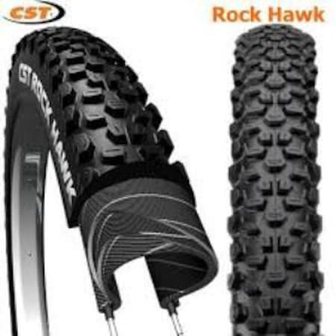 CST Rock Hawk 29x2,25 MTB Dış Lastik C1844 Mtb Zırhlı 29 jant dış lastik