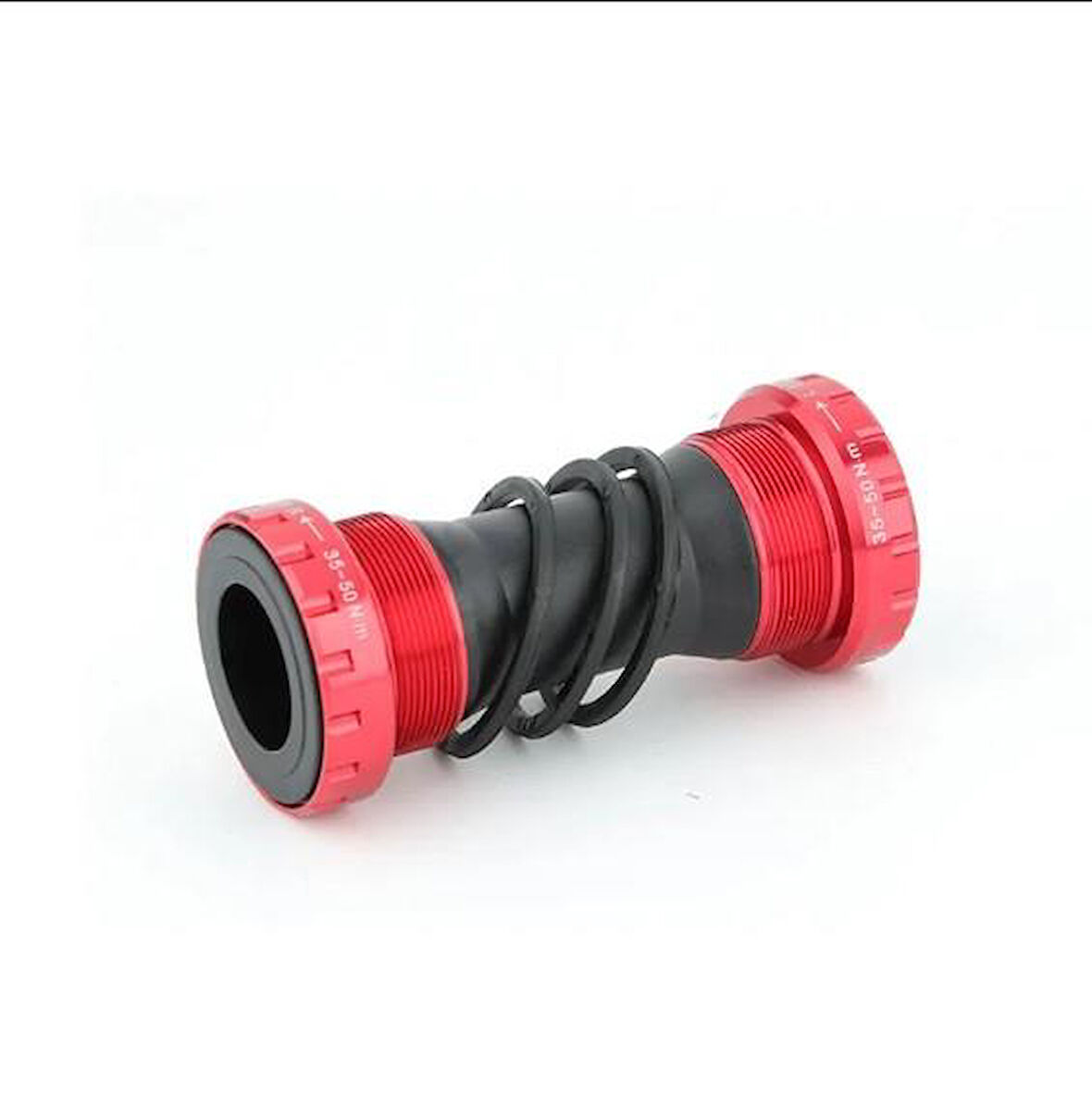  Hollowtech II Orta Göbek Mtb 68/73mm Alüminyum Çelik Rulman Hollowtech Orta Göbek Kırmızı