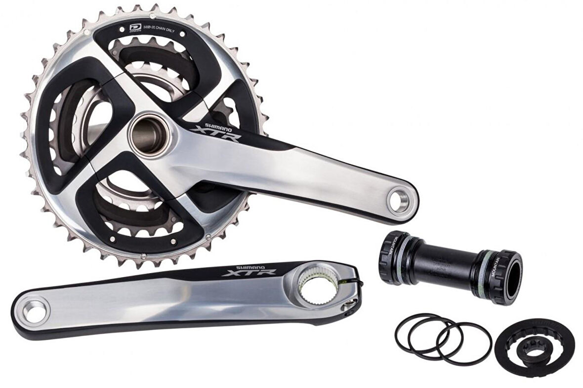 Shımano XTR FC-M980 175MM 42X32X24T Shımano XTR 3'Lü Aynakol Hollowtech Orta Göbek Dahil