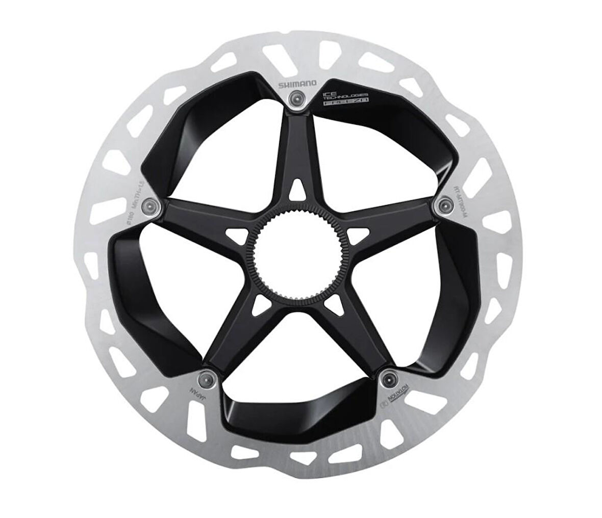 Shimano XTR DURA-ACE RT-MT900 180mm IceTech Freeza CenterLock Rotor Shımano 180 mm Soğutuculu Rotor
