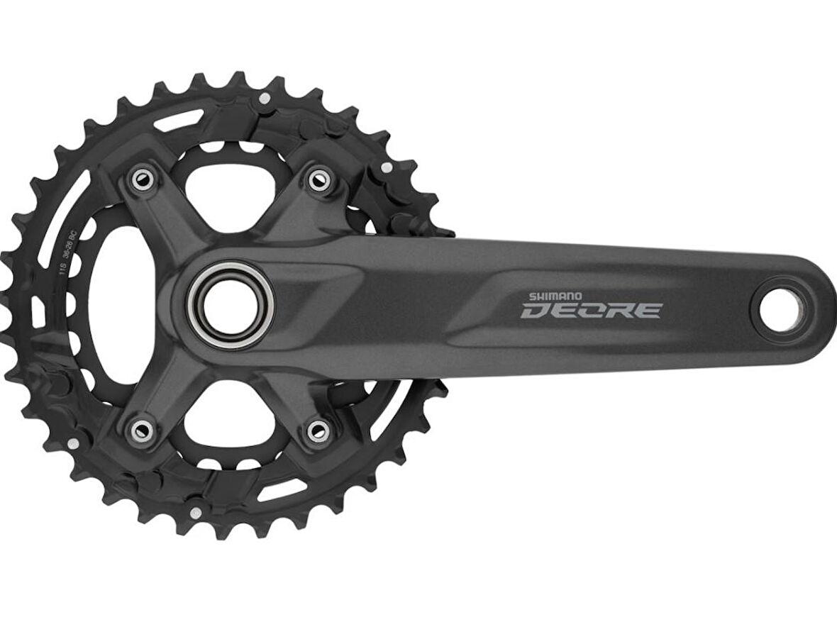 Shimano Deore FC-M5100-B2 36/26T | 170MM | 11 Vites Uyumlu Aynakol 2'li Deore Hollowtech Aynakol 