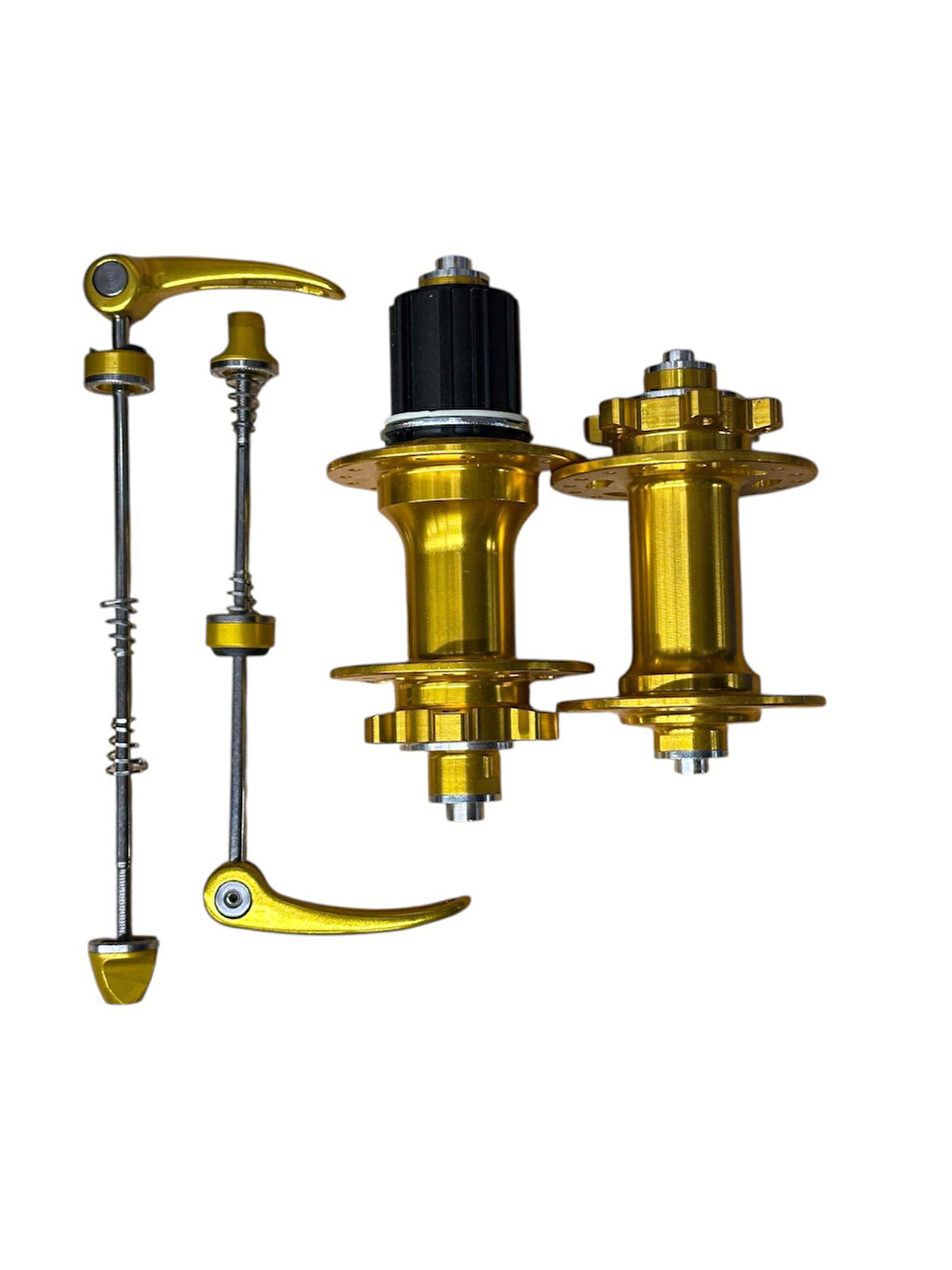 Forte Gt Xbyc 680 Bisiklet Hub Sesli Ön Arka Kaset Göbek Seti 32 Delik 6 Vida Qr Mandal Gold