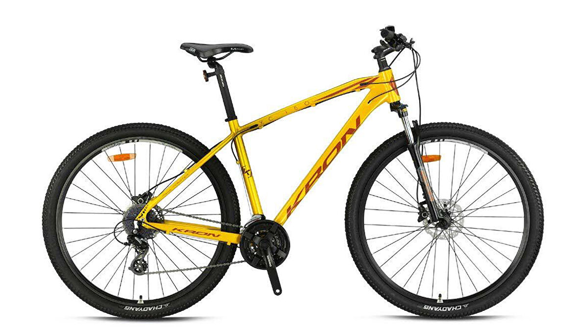 Kron XC150 27,5 Jant Hidrolik Disk MTB Dağ Bisikleti Shimano Altus M310 24 Vites 3×8 İnci Sarı