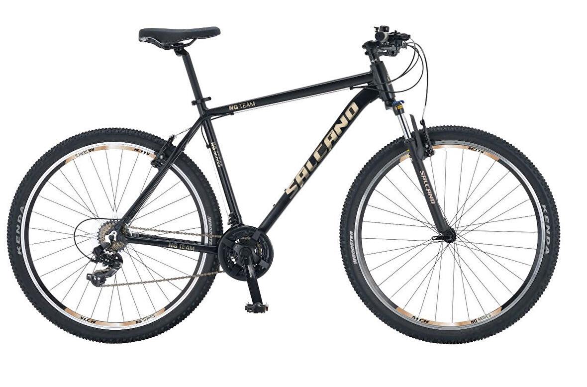 Salcano NG Team 200 26 Jant 21 Vites V-Fren Dağ Bisikleti Antrasit Şampanya Altın