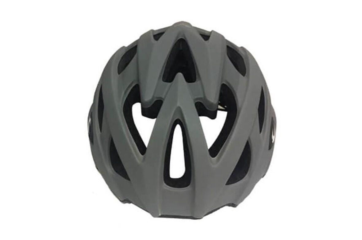 Raptor Kask MV29 Arka Led Lambalı Fileli MTB Bisiklet Kaskı L Beden Gri Koyu Gri