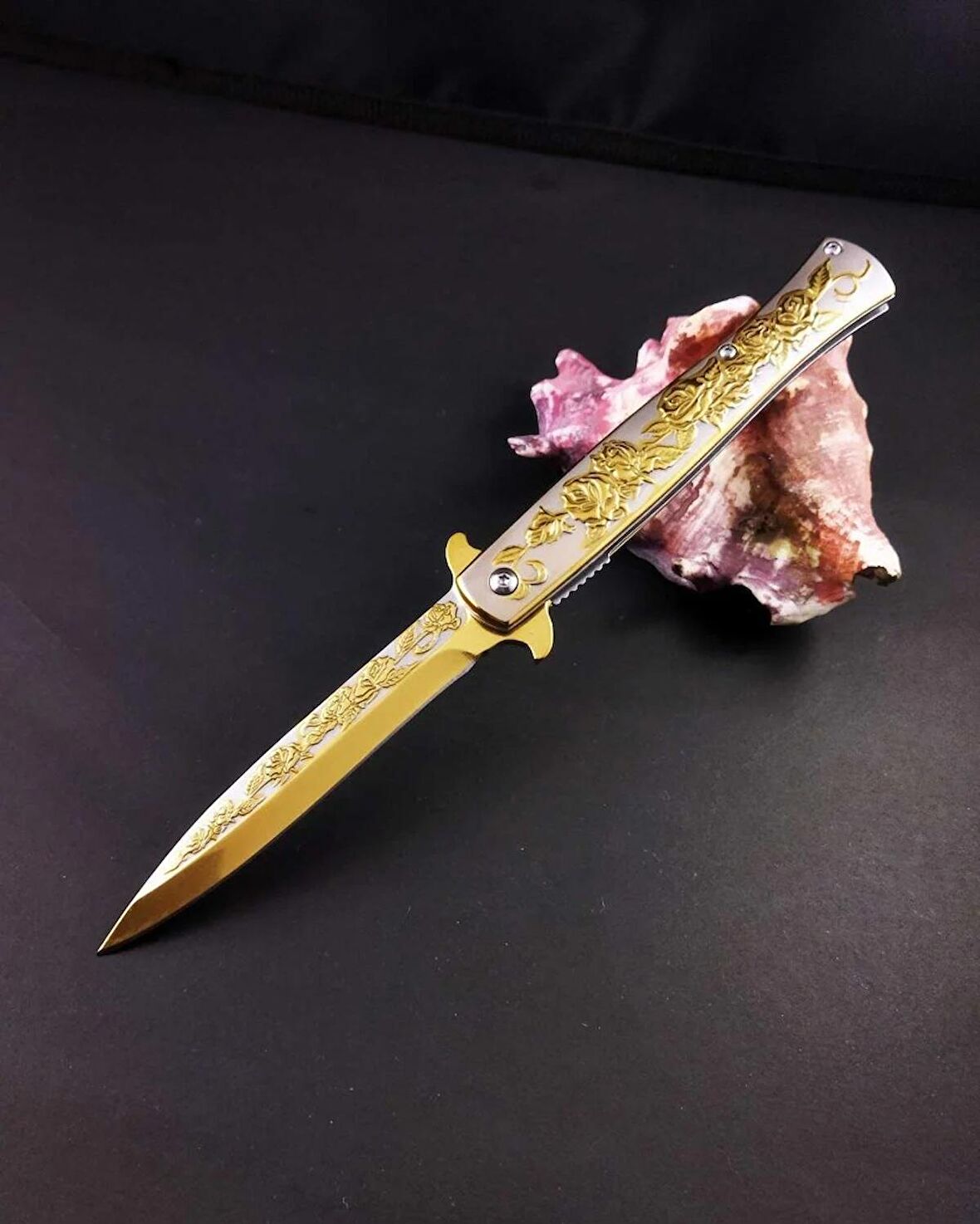 Cakistore Browning Gold Güllü Kamp Çakısı