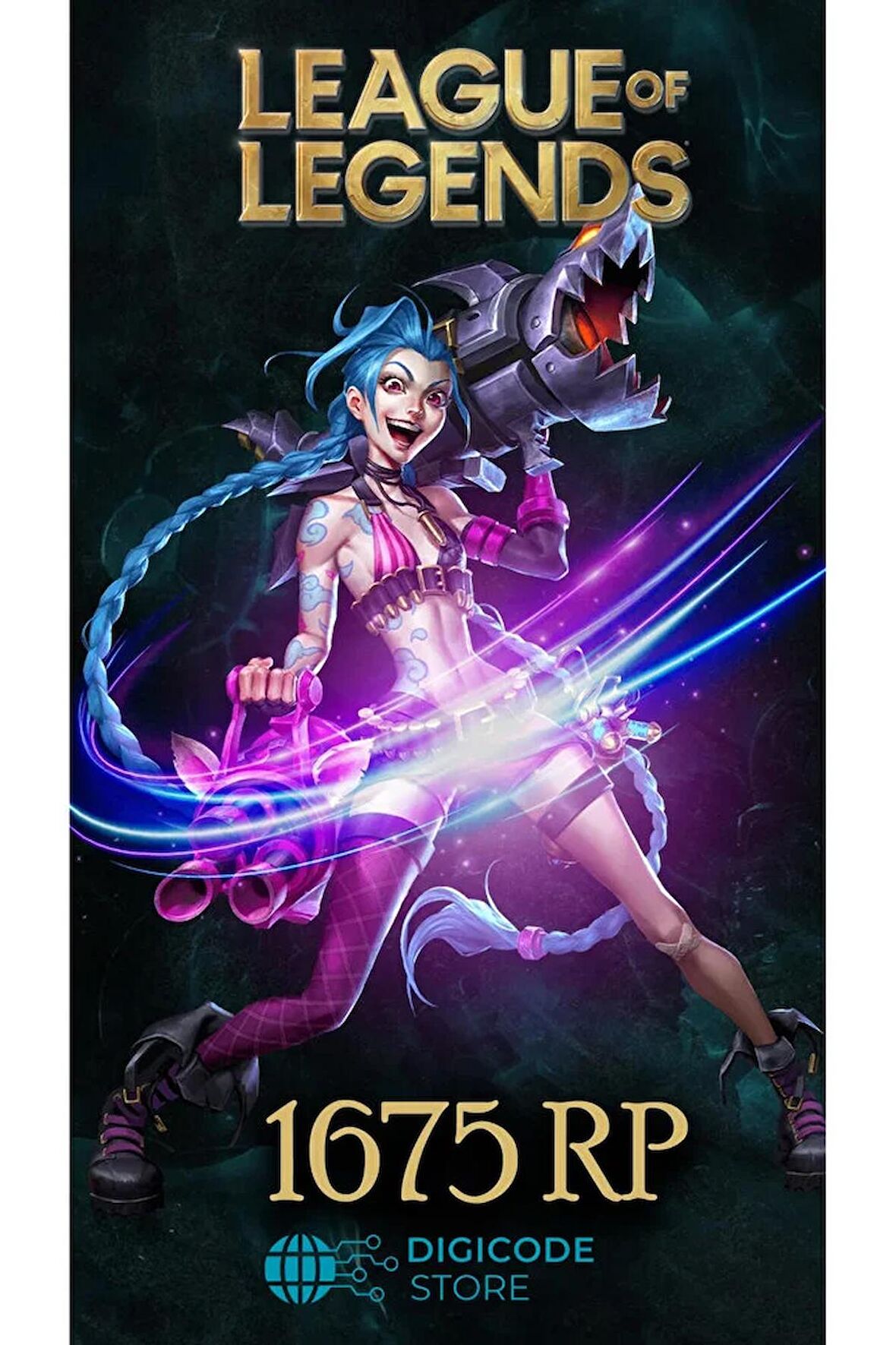 LEAGUE OF LEGENDS 1675 RP RİOT ACCESS E-PİN KODU