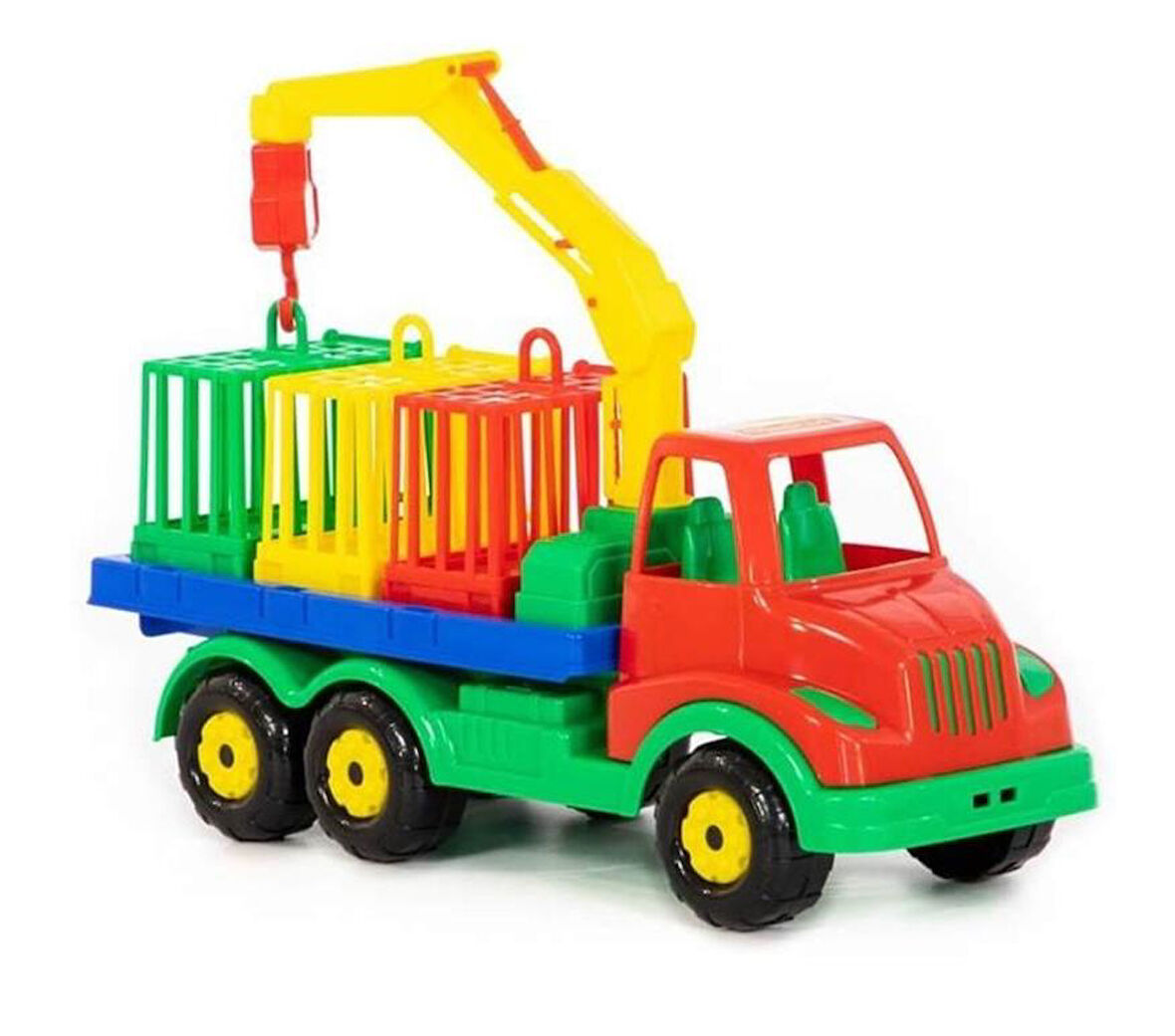 Oyuncak İş Makinaları Plastik Hayvan Nakil Aracı 45 cm 
