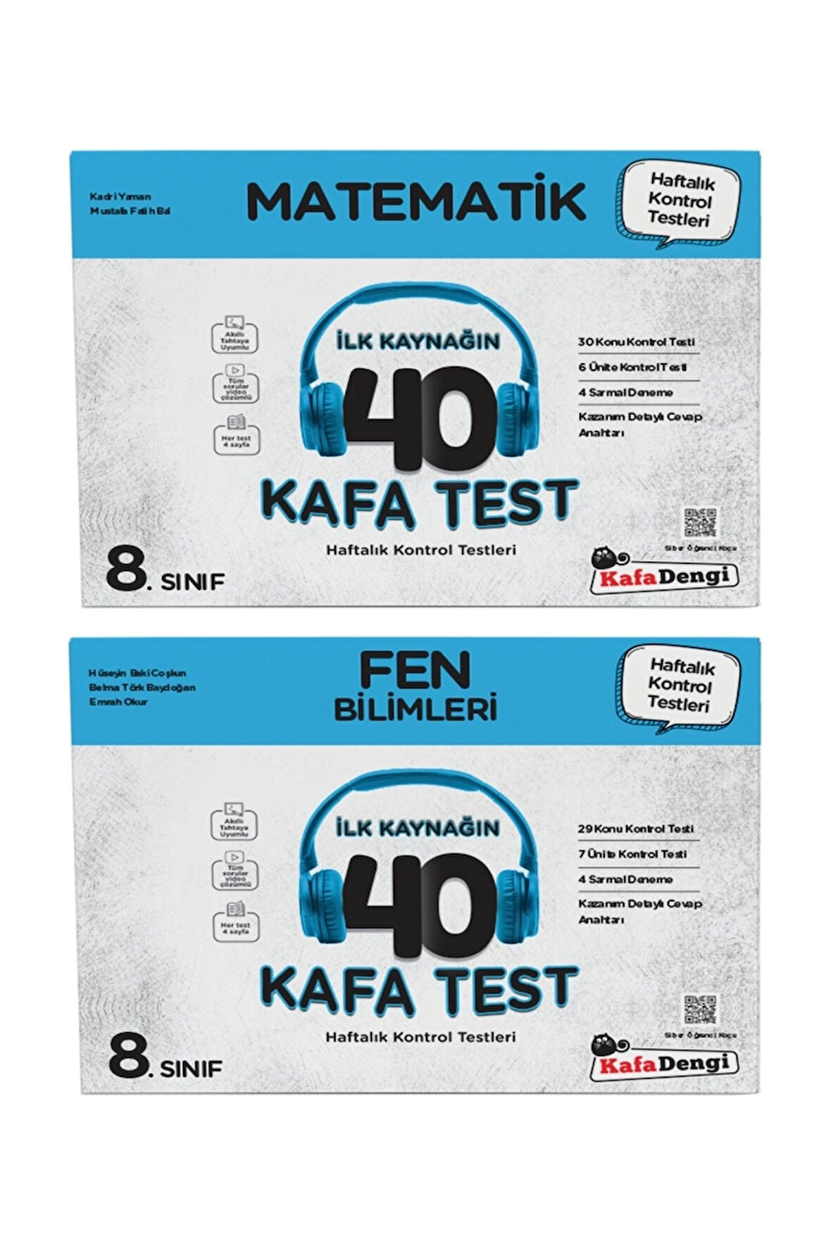 LGS 8. Sınıf Çöz Bitir Yaprak Test Matematik ve Fen Bilimleri