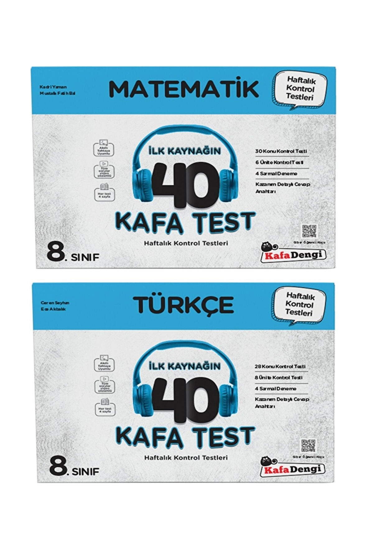 LGS 8. Sınıf Çöz Bitir Yaprak Test Matematik ve Türkçe