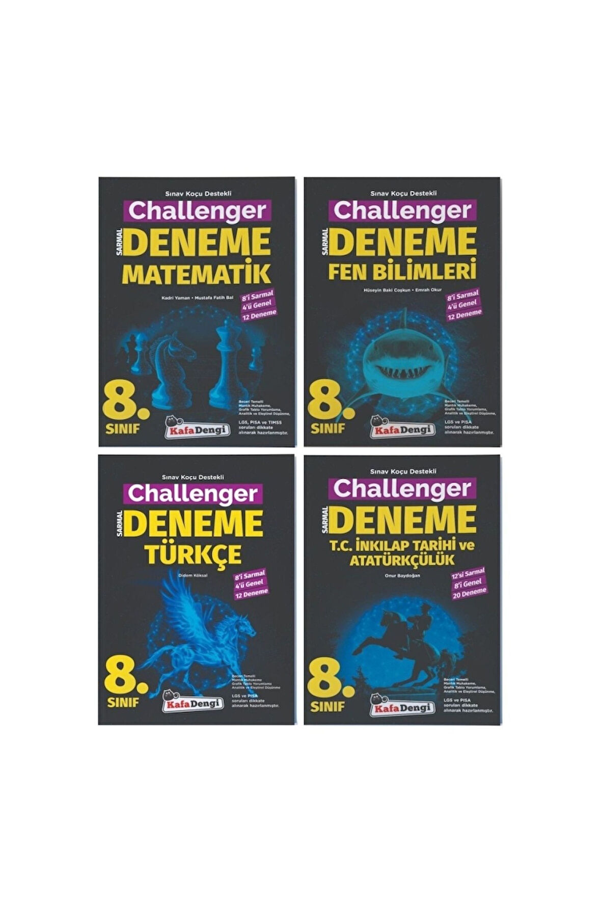 LGS 8. Sınıf ChallengerTüm Dersler Deneme Seti