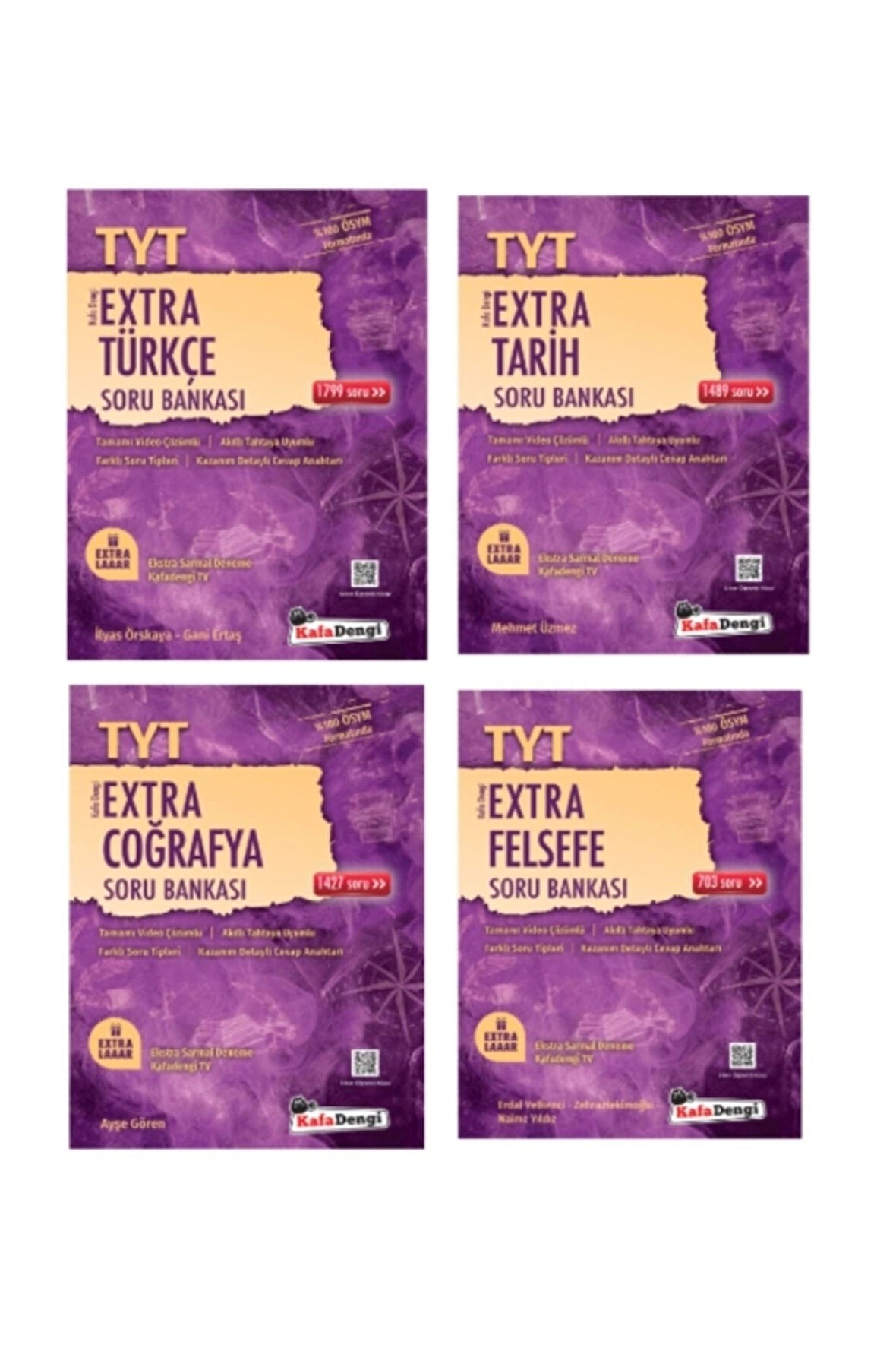 Tyt Sözel Set Türkçe - Tarih - Coğrafya - Felsefe Extra Soru Bankası