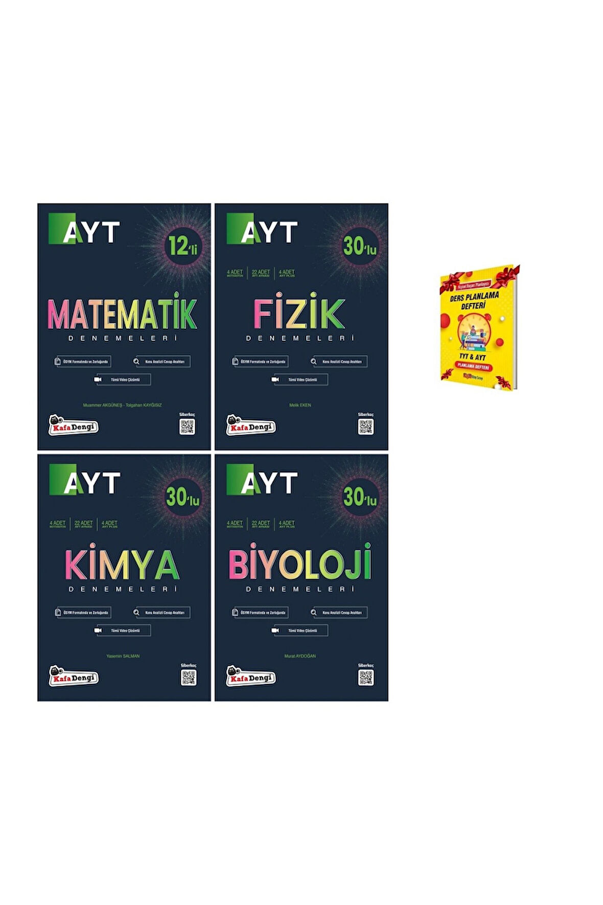 AYT Denemeler Matematik Fizik Kimya Biyoloji