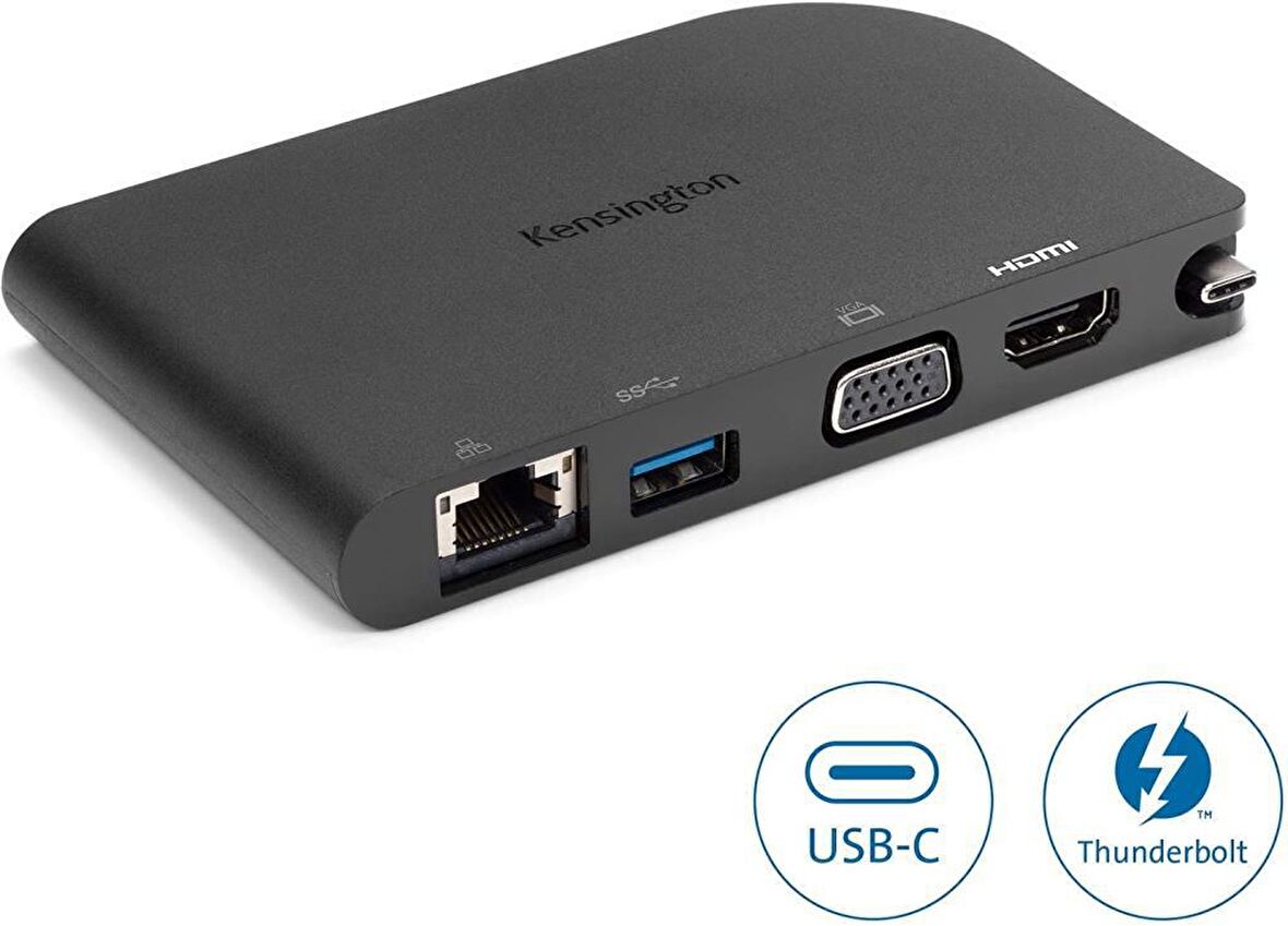 Kensington SD1500 USB-C Mobil Dock İstasyonu