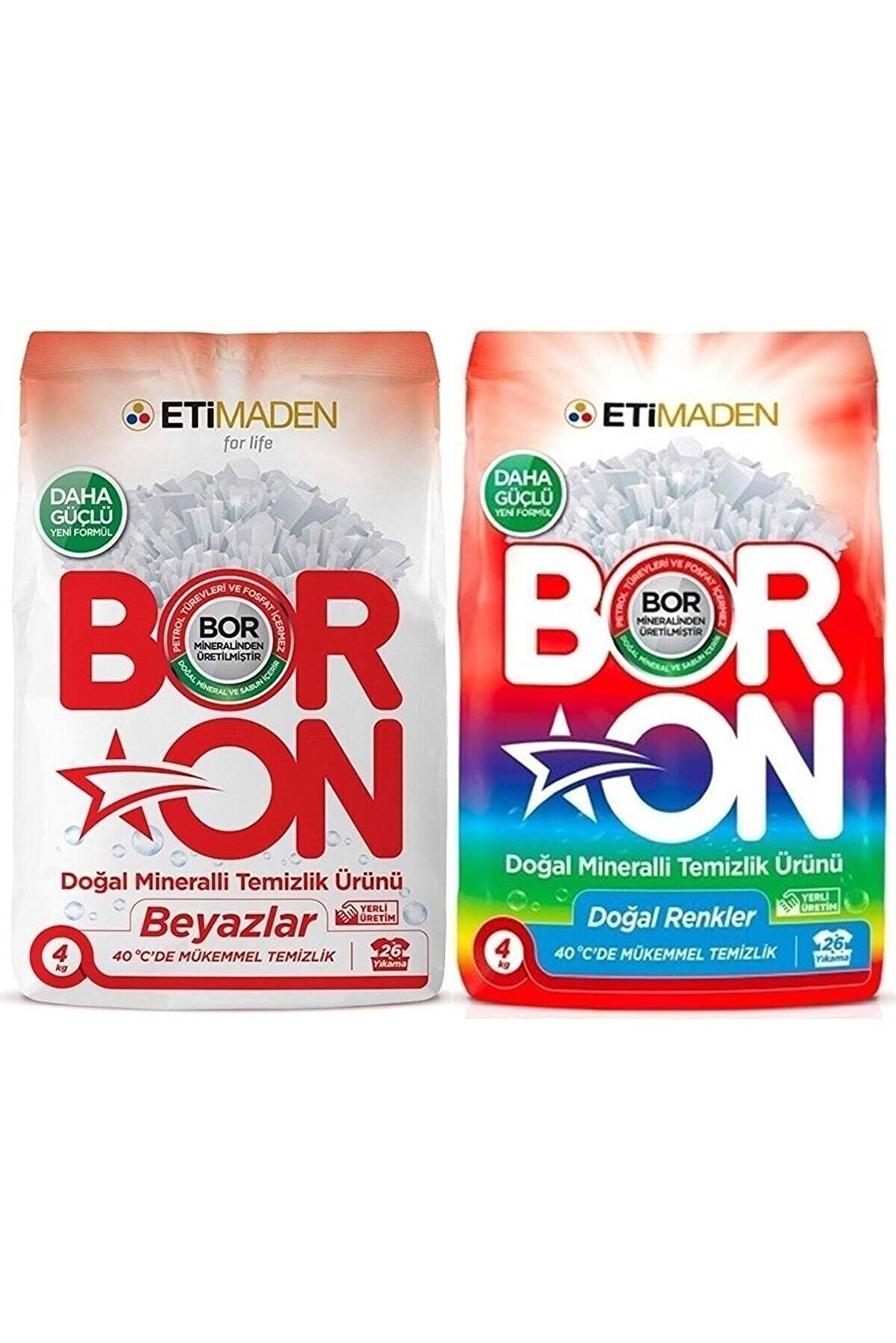 BORON TOZ ÇAMAŞIR DETERJANI SETİ