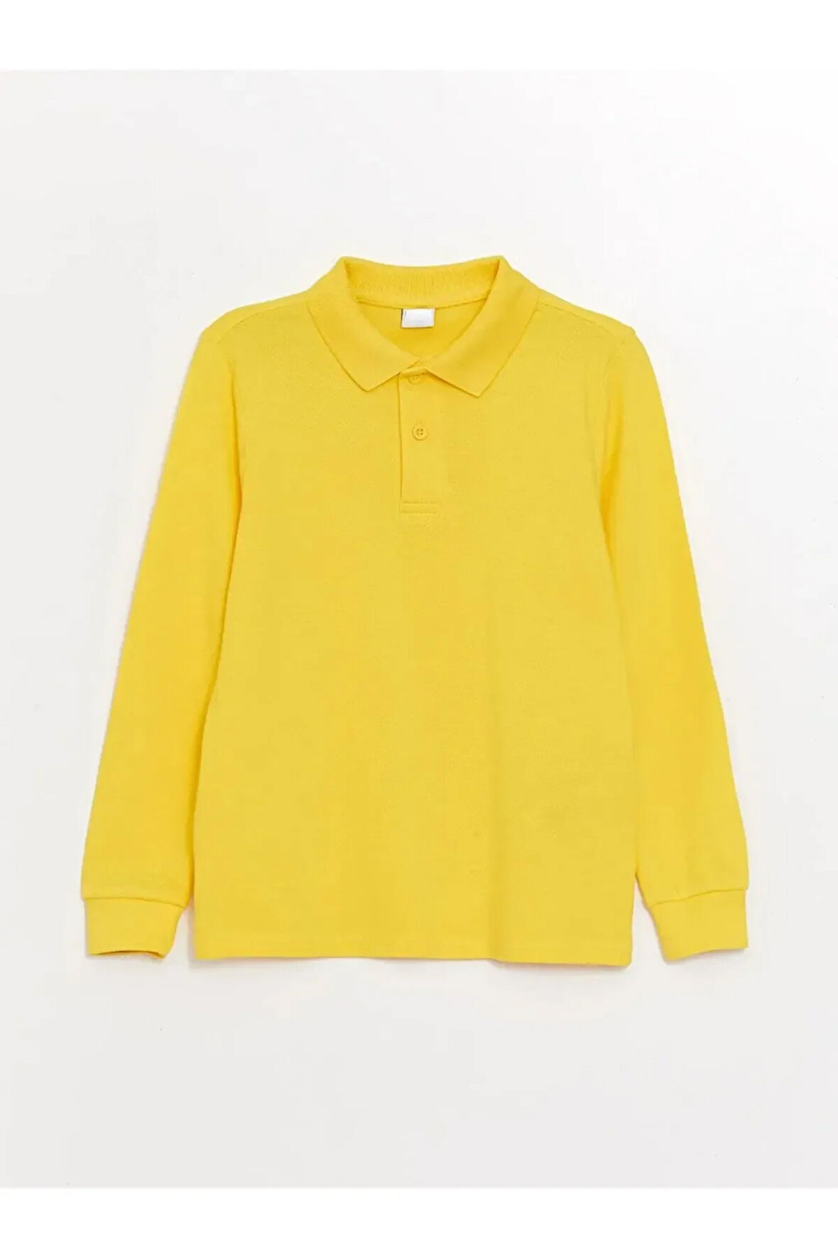 ÇOCUK & GENÇ OKUL VE GÜNLÜK KULLANIMA UYGUN POLO YAKA UZUN KOLLU TİŞÖRT LL.t-shirt-LONG.1.LL