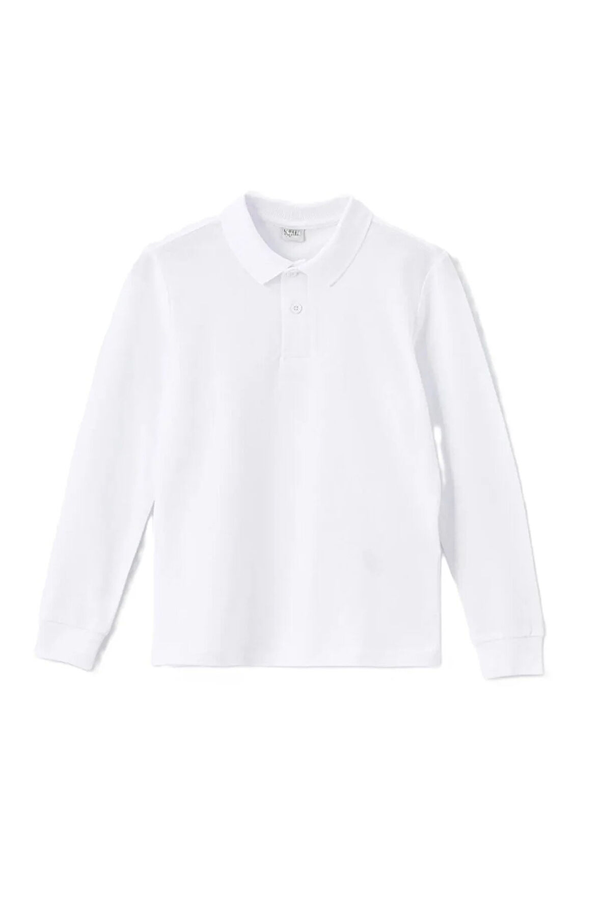 ÇOCUK & GENÇ OKUL VE GÜNLÜK KULLANIMA UYGUN POLO YAKA UZUN KOLLU TİŞÖRT LL.T-SHIRT-LONG.1.LL