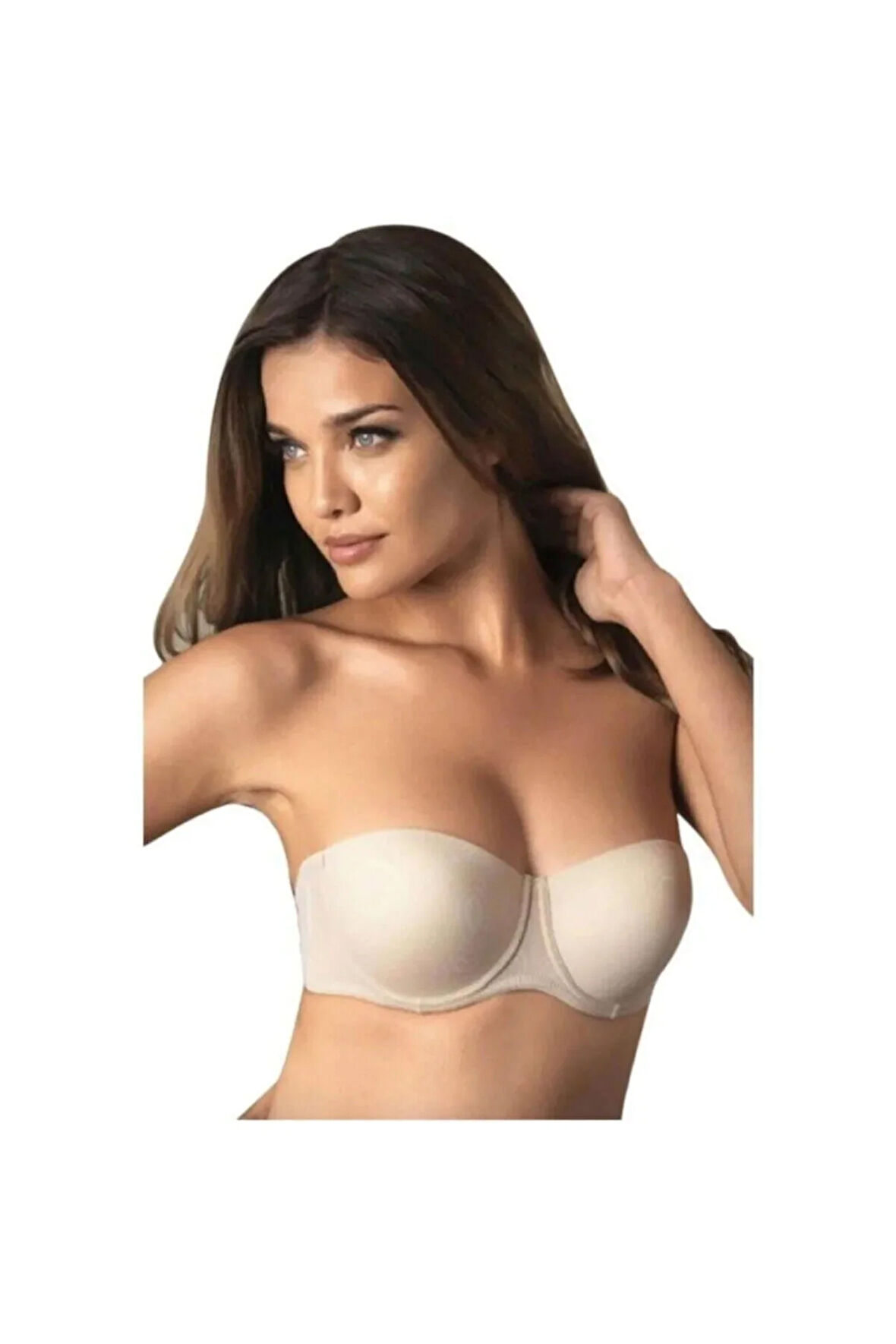 Destekli Şeffaf Askılı Sütyen L.N0.U11.RT.01.B.R1.A13