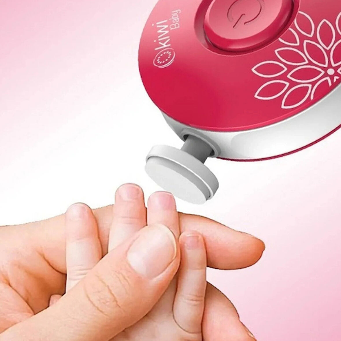 Kiwi Kiwibaby Bebek Çocuk 6 Başlıklı Pilli Tırnak Kesme Türpü, Törpüleme Makinesi Kbaby 40