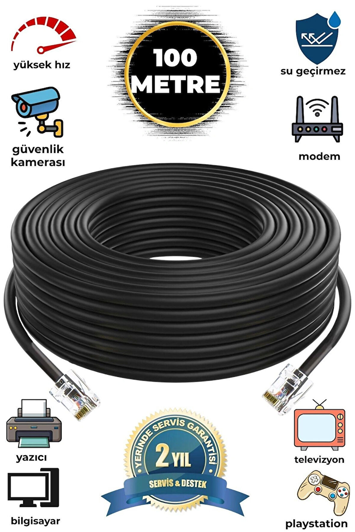 Cat 6 Combo Kablo 100 metre