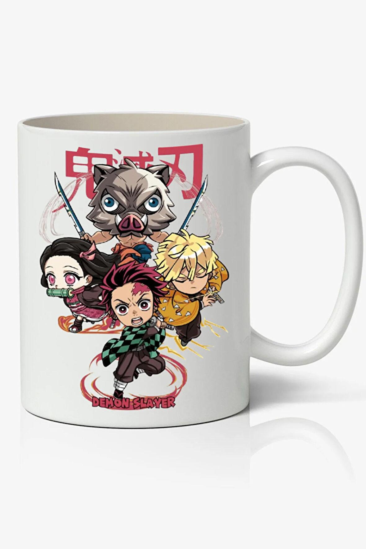 Demon Slayer İblis Keser Karakterler Temalı Kupa Bardak Arkadaşa Sevgiliye Hediye